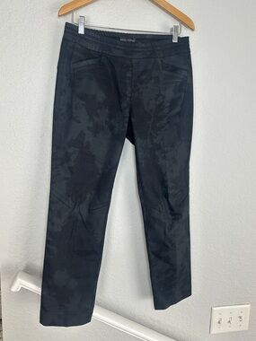 Beate Heymann Street Couture Black Pants Size 10 Moto Grunge Goth Gorpcore